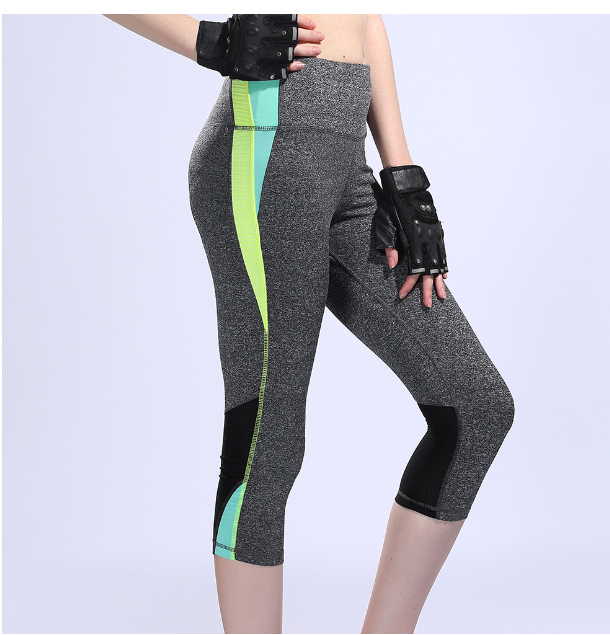 High-Waist Capri Workout Leggings