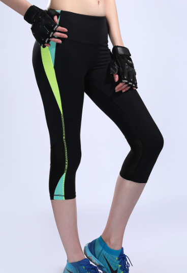 High-Waist Capri Workout Leggings