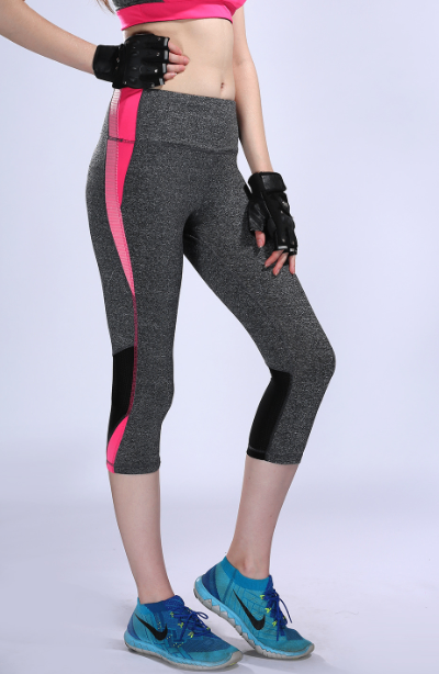 High-Waist Capri Workout Leggings