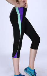 High-Waist Capri Workout Leggings