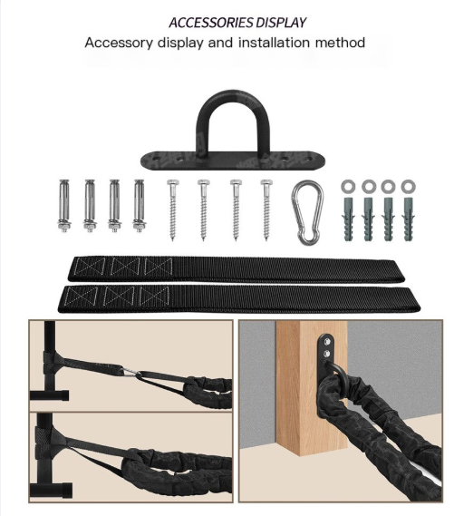 Wall Mount Battle Rope Anchor